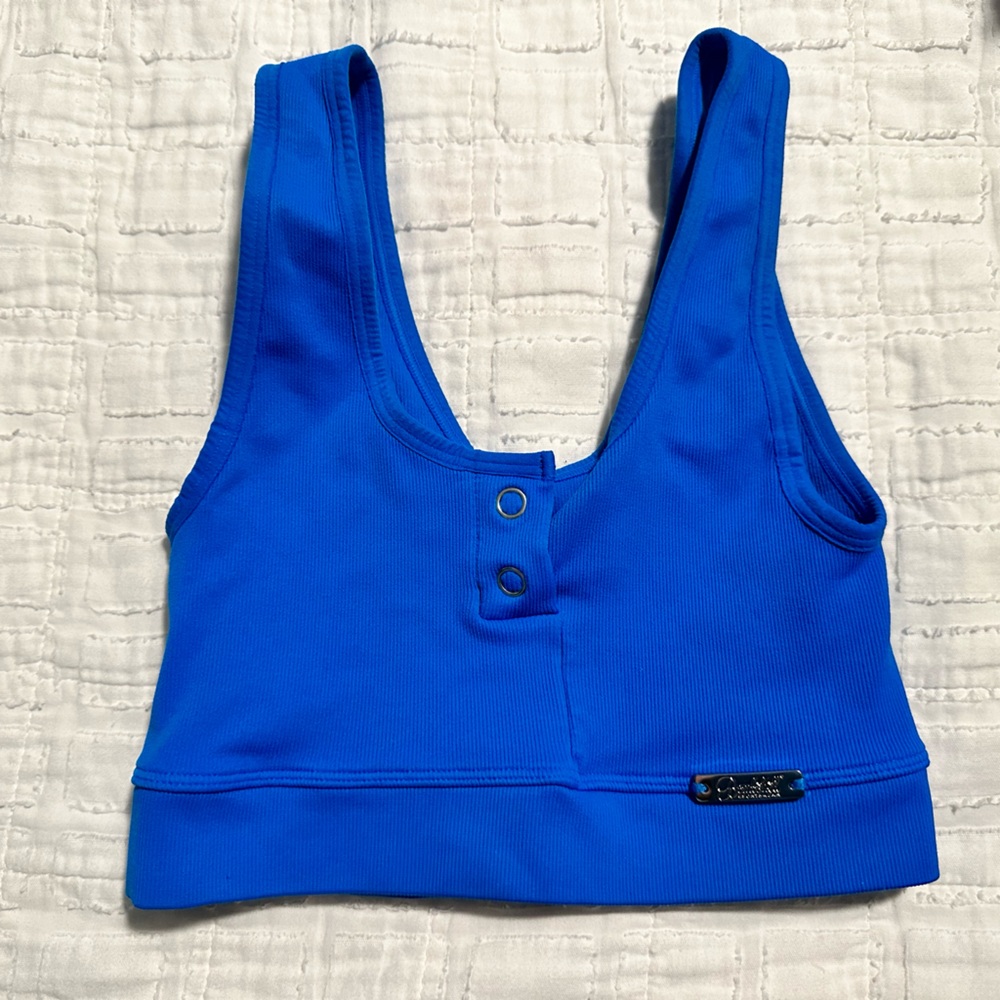 Bombshell Seamless sports bra blue
